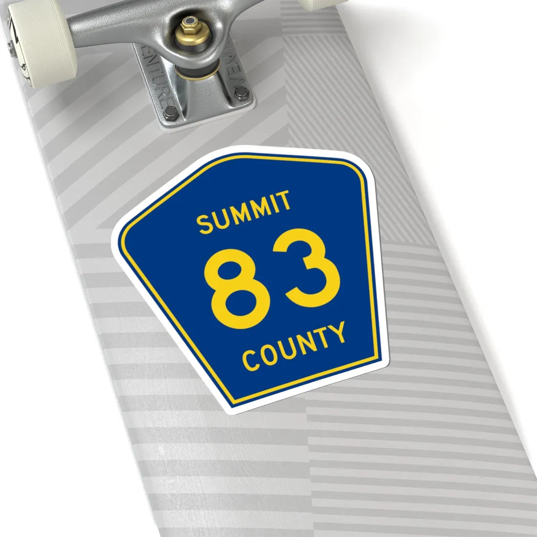 Summit County 83 (Ohio) (Road Sign) STICKER Vinyl Kiss-Cut Decal - The Sticker Space
