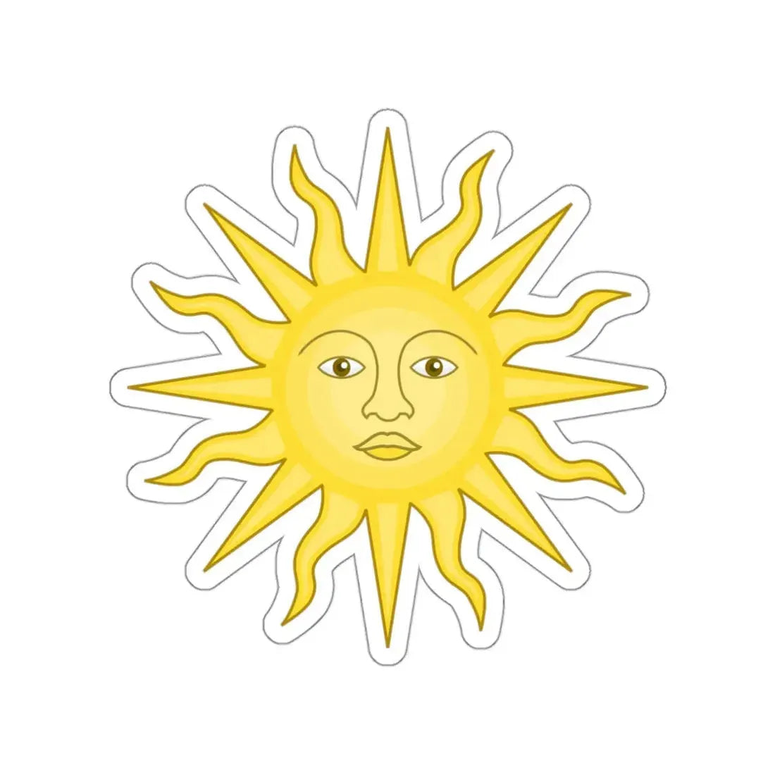 Sun of York STICKER Vinyl Die-Cut Decal 3 Inch - The Sticker Space