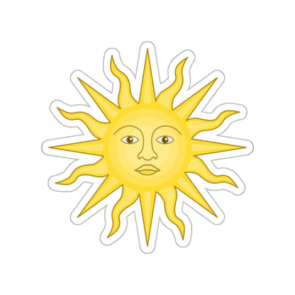 Sun of York STICKER Vinyl Die-Cut Decal-White-The Sticker Space