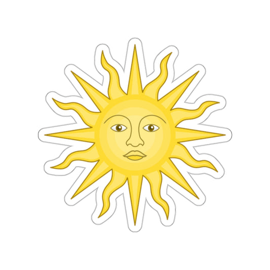 Sun of York STICKER Vinyl Die-Cut Decal-White-The Sticker Space