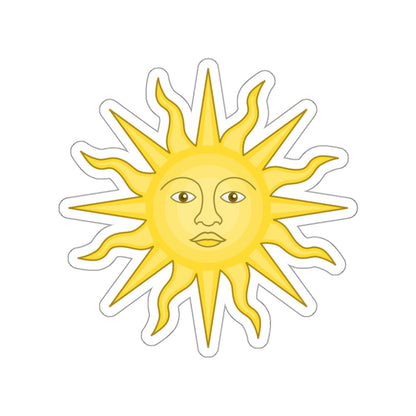 Sun of York STICKER Vinyl Die-Cut Decal-White-The Sticker Space