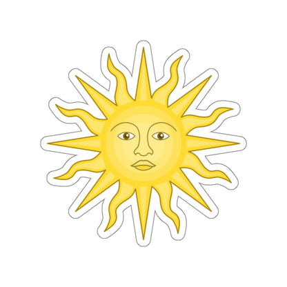 Sun of York STICKER Vinyl Die-Cut Decal-White-The Sticker Space