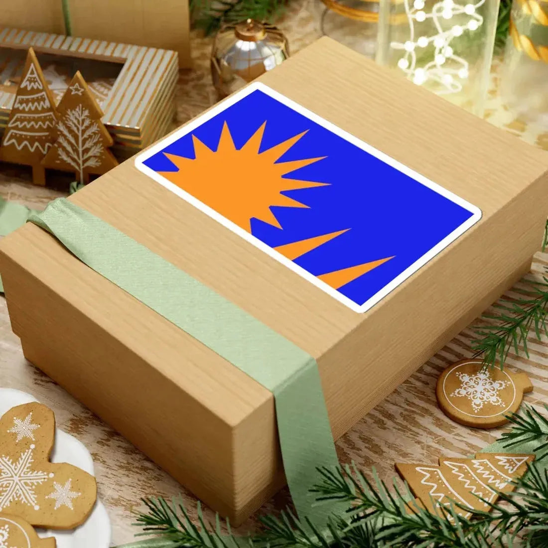 Sunburst Flag Barrys rock (Ireland) STICKER Vinyl Kiss-Cut Decal - The Sticker Space