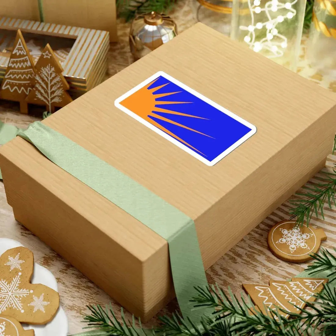 Sunburst Flag FOTW (Ireland) STICKER Vinyl Kiss-Cut Decal - The Sticker Space