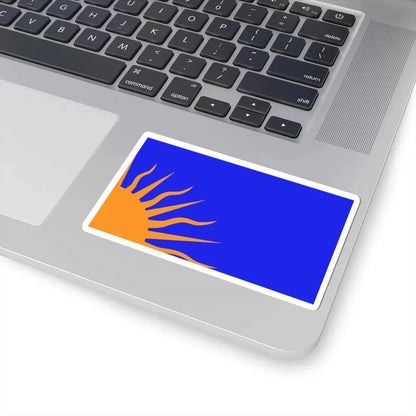 Sunburst Flag (Ireland) STICKER Vinyl Kiss-Cut Decal - The Sticker Space