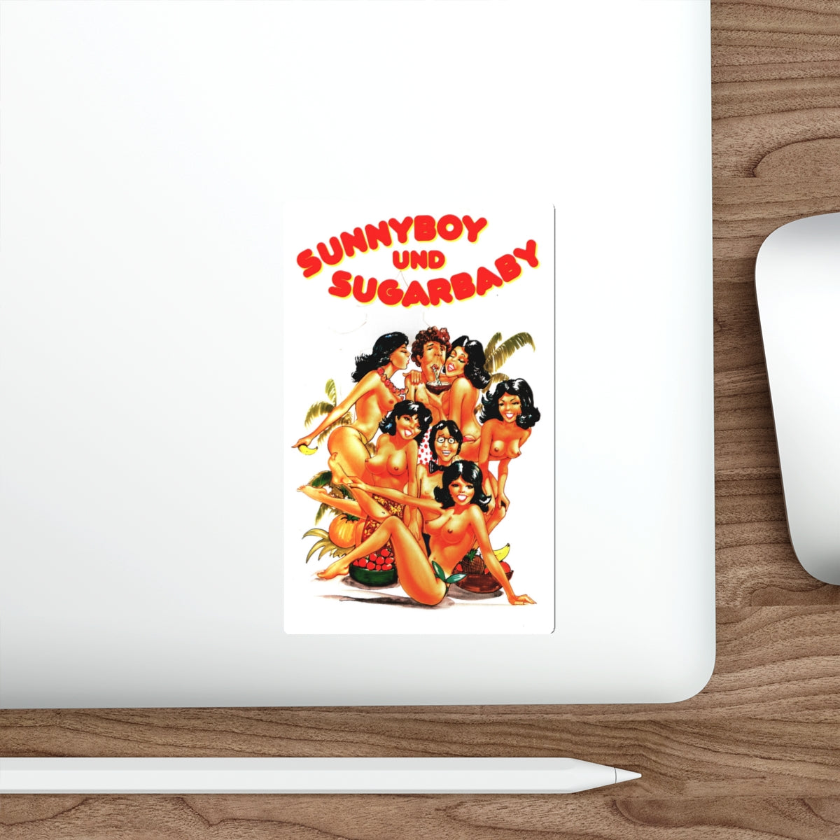 SUNNYBOY AND SUGAR BABY 1979 Movie Poster STICKER Vinyl Die-Cut Decal-The Sticker Space