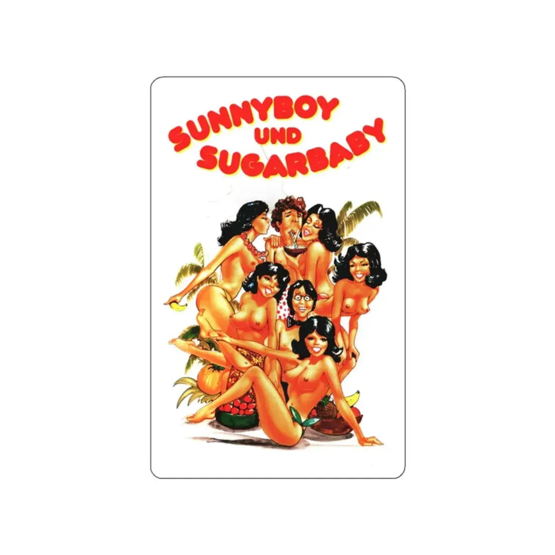 SUNNYBOY AND SUGAR BABY 1979 Movie Poster STICKER Vinyl Die-Cut Decal 2 Inch - The Sticker Space
