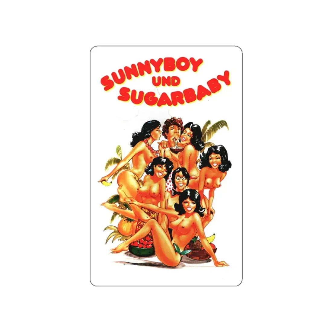 SUNNYBOY AND SUGAR BABY 1979 Movie Poster STICKER Vinyl Die-Cut Decal 3 Inch - The Sticker Space