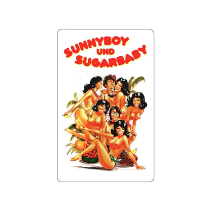 SUNNYBOY AND SUGAR BABY 1979 Movie Poster STICKER Vinyl Die-Cut Decal 3 Inch - The Sticker Space