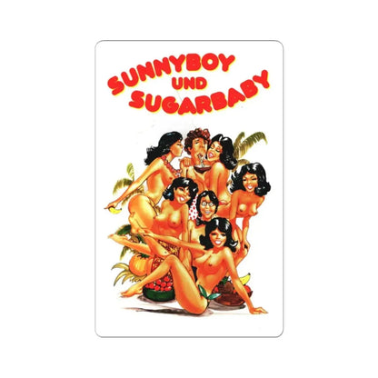 SUNNYBOY AND SUGAR BABY 1979 Movie Poster - STICKER Vinyl Kiss-Cut Decal 2 Inch White - The Sticker Space