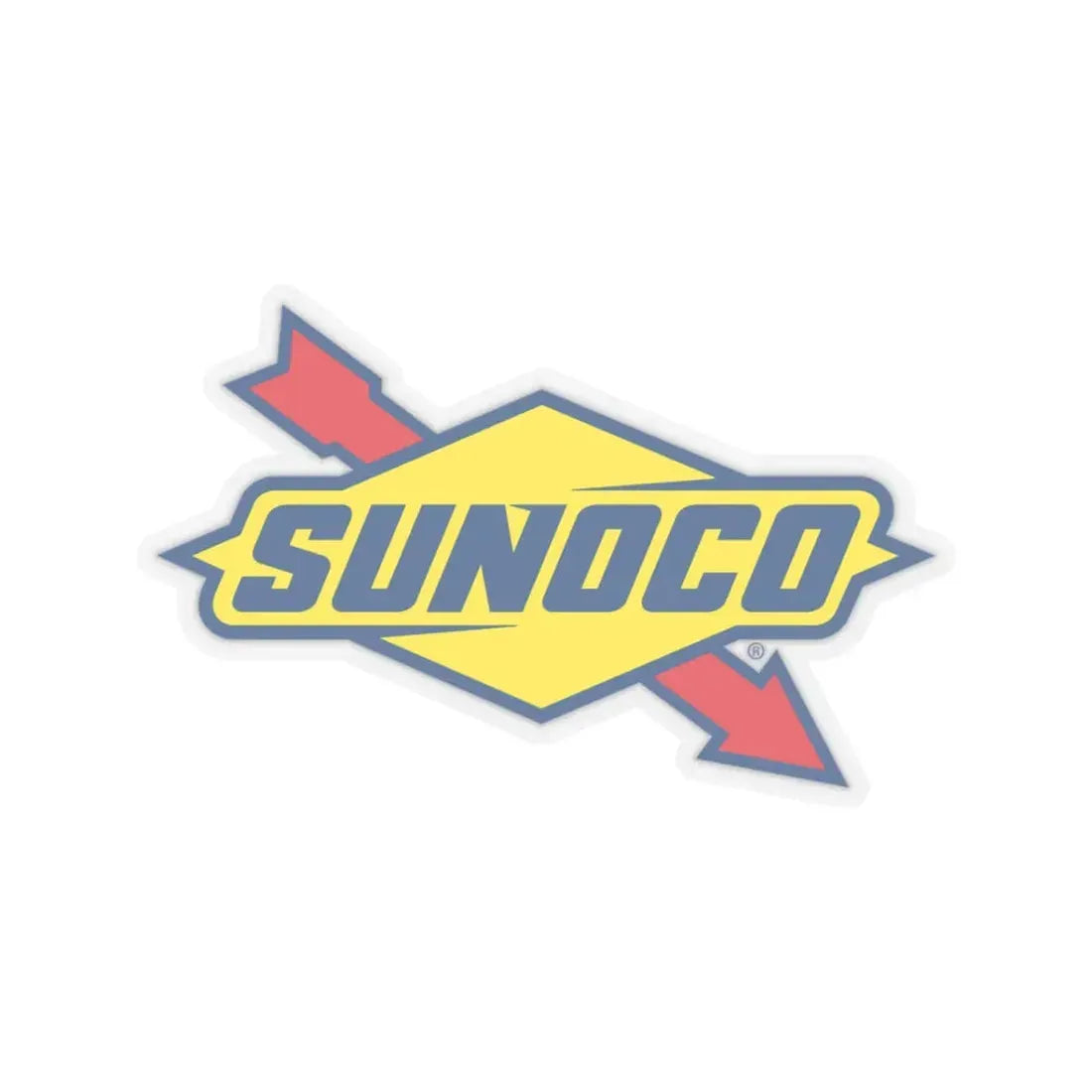 Sunoco LP (Logo) STICKER Vinyl Kiss-Cut Decal 3 Inch Transparent - The Sticker Space