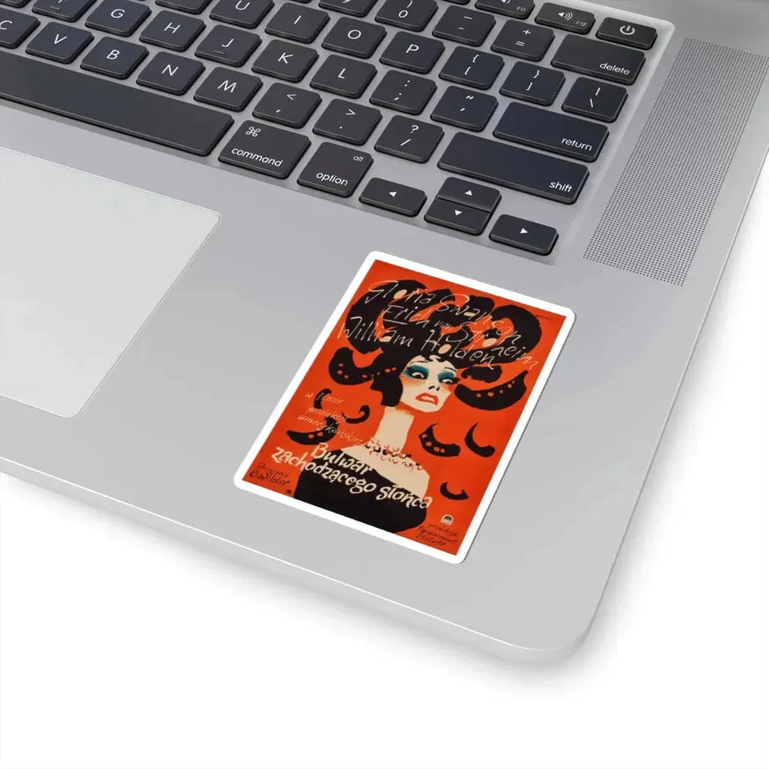 Sunset Boulevard 1950 Movie Poster - STICKER Vinyl Kiss-Cut Decal - The Sticker Space