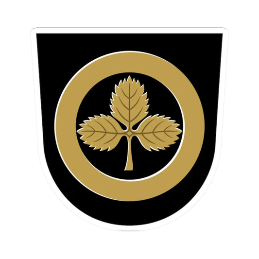 Suonenjoki coat of arms (Finland) (Coat of Arms) STICKER Vinyl Kiss-Cut Decal 2 Inch White - The Sticker Space