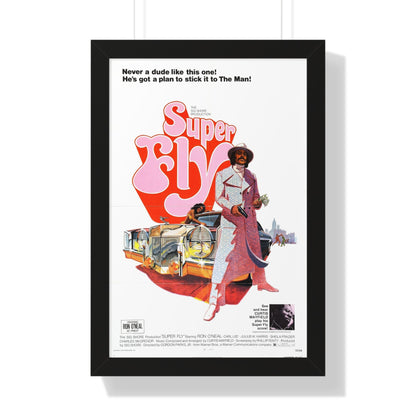 SUPER FLY 1972 - Framed Movie Poster-16″ x 24″-The Sticker Space