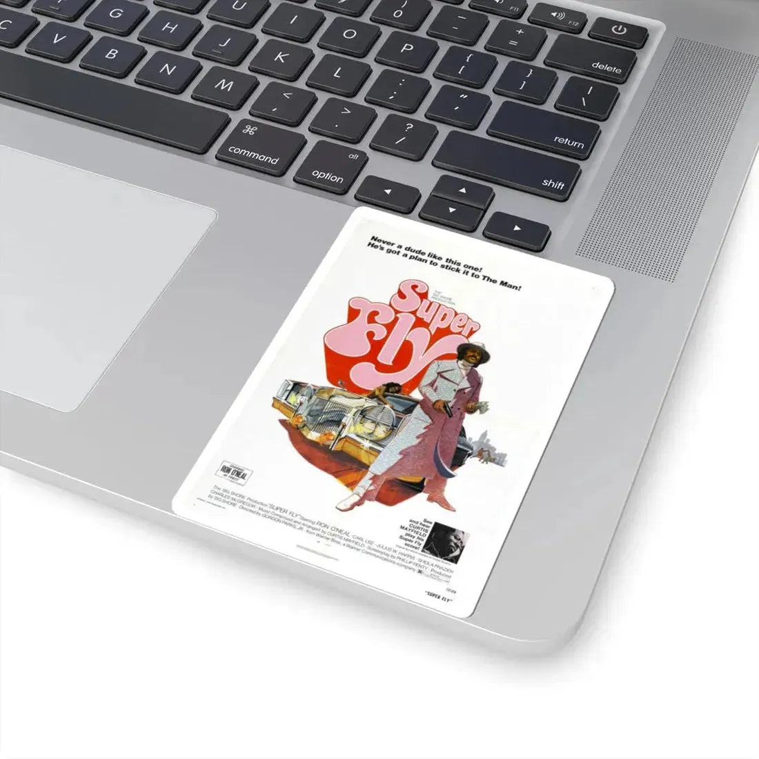 Super Fly 1972 Movie Poster - STICKER Vinyl Kiss-Cut Decal - The Sticker Space