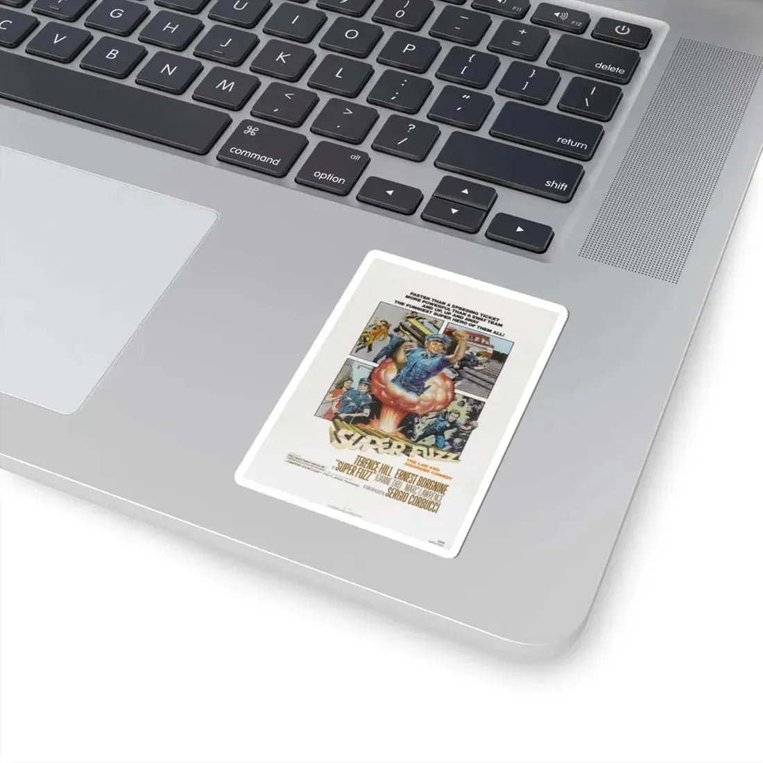 Super Fuzz 1981 Movie Poster - STICKER Vinyl Kiss-Cut Decal - The Sticker Space