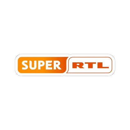 Super RTL (2008) (Logo) STICKER Vinyl Kiss-Cut Decal 6 Inch White - The Sticker Space
