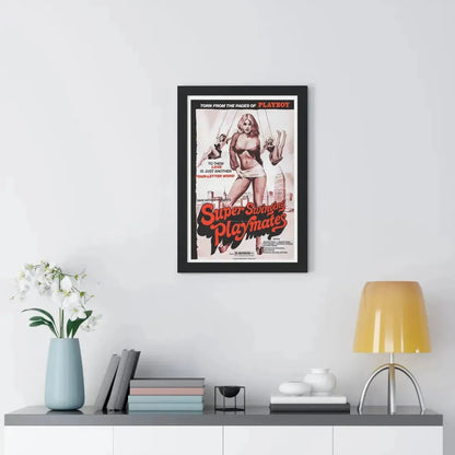 SUPER SWINGING PLAYMATES (INSIDE AMY) 1974 - Framed Movie Poster - The Sticker Space