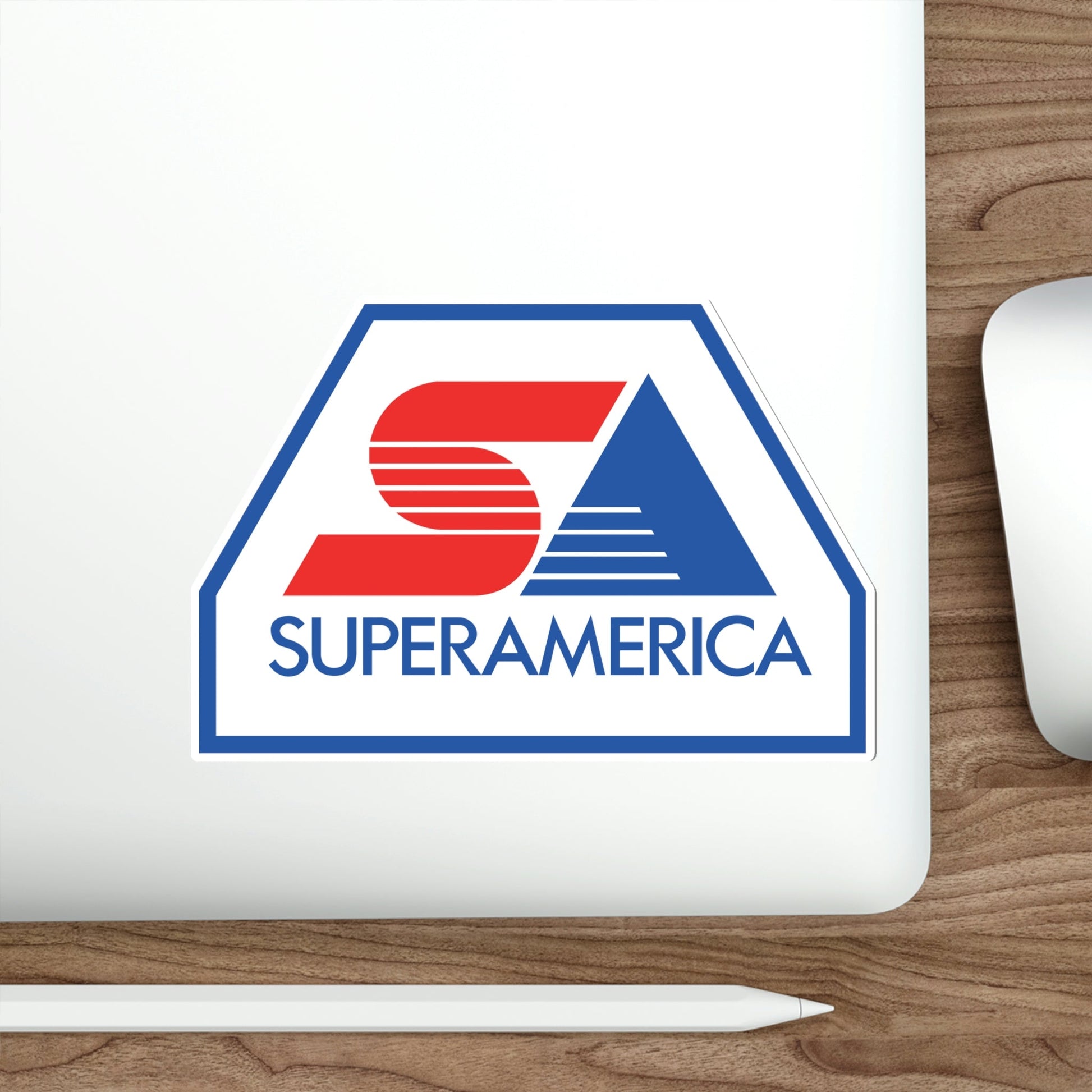 SuperAmerica Logo STICKER Vinyl Die-Cut Decal-The Sticker Space