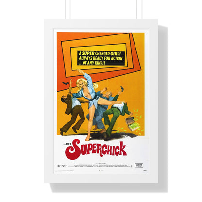 SUPERCHICK 1973 - Framed Movie Poster-16″ x 24″-The Sticker Space