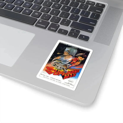 SUPERSONIC MAN 1979 Movie Poster - STICKER Vinyl Kiss-Cut Decal - The Sticker Space