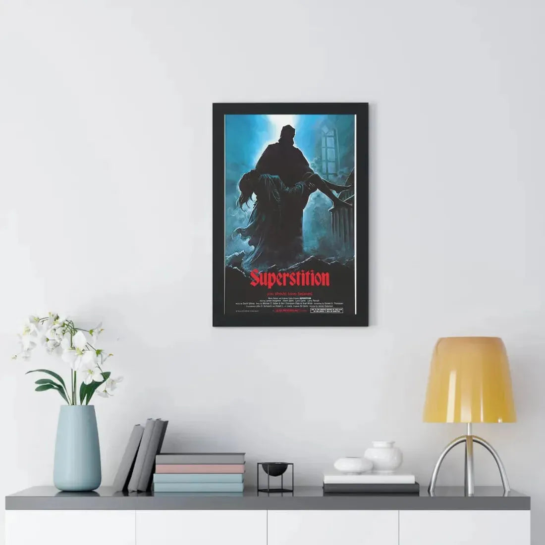 SUPERSTITION 1982 - Framed Movie Poster - The Sticker Space