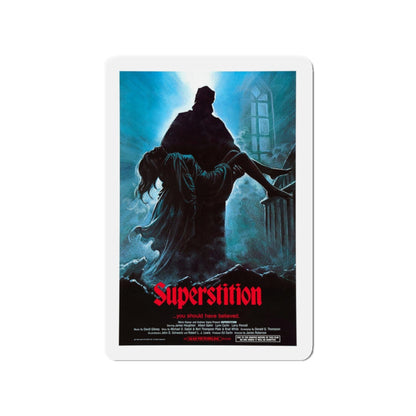 SUPERSTITION 1982 Movie Poster - Refrigerator Magnet-3" x 3"-The Sticker Space