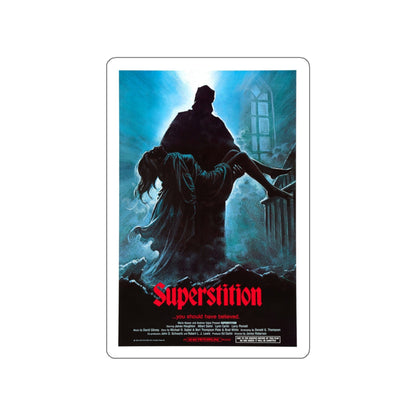 SUPERSTITION 1982 Movie Poster STICKER Vinyl Die-Cut Decal-White-The Sticker Space