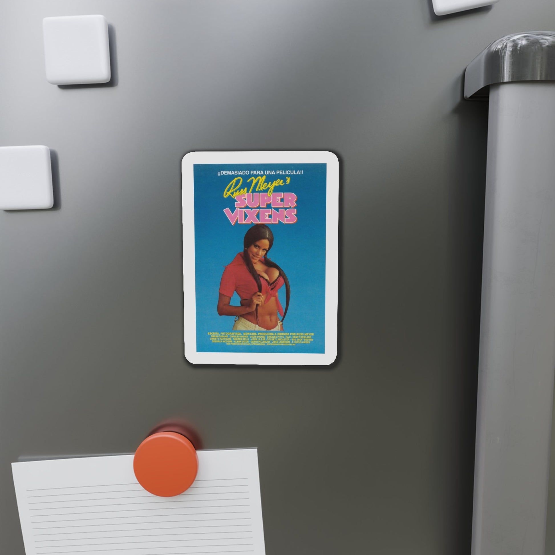 Supervixens 1975 4 Movie Poster Die-Cut Magnet-The Sticker Space