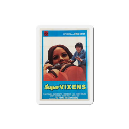 Supervixens 1975 5 Movie Poster Die-Cut Magnet-3 Inch-The Sticker Space