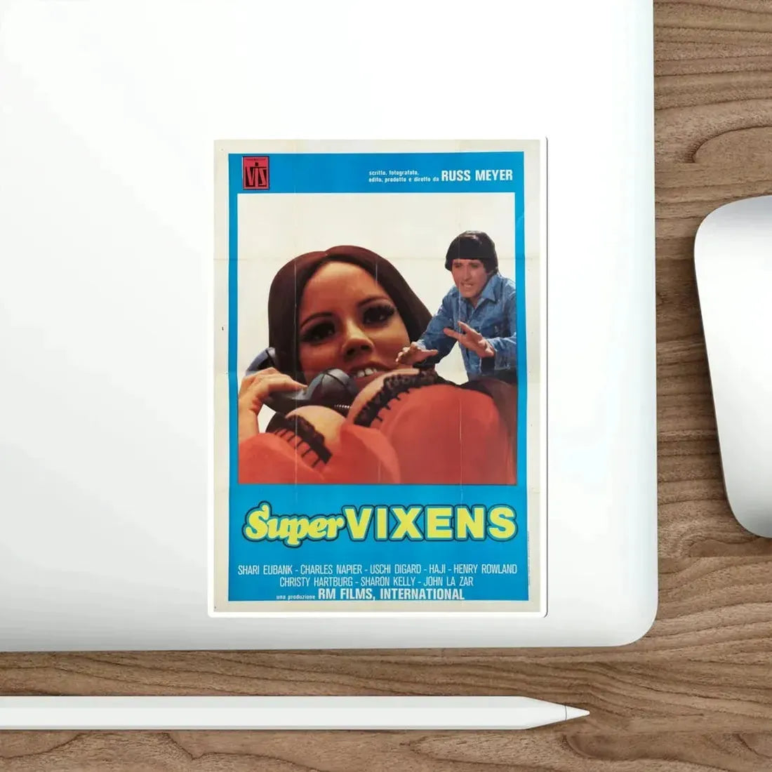 Supervixens 1975 5 Movie Poster STICKER Vinyl Die-Cut Decal - The Sticker Space