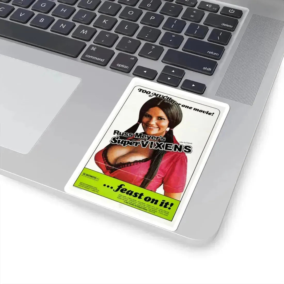 Supervixens 1975 Movie Poster - STICKER Vinyl Kiss-Cut Decal - The Sticker Space