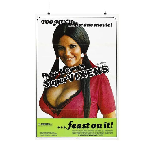 SUPERVIXENS 1975 - Paper Movie Poster 24″ x 36″ Matte - The Sticker Space