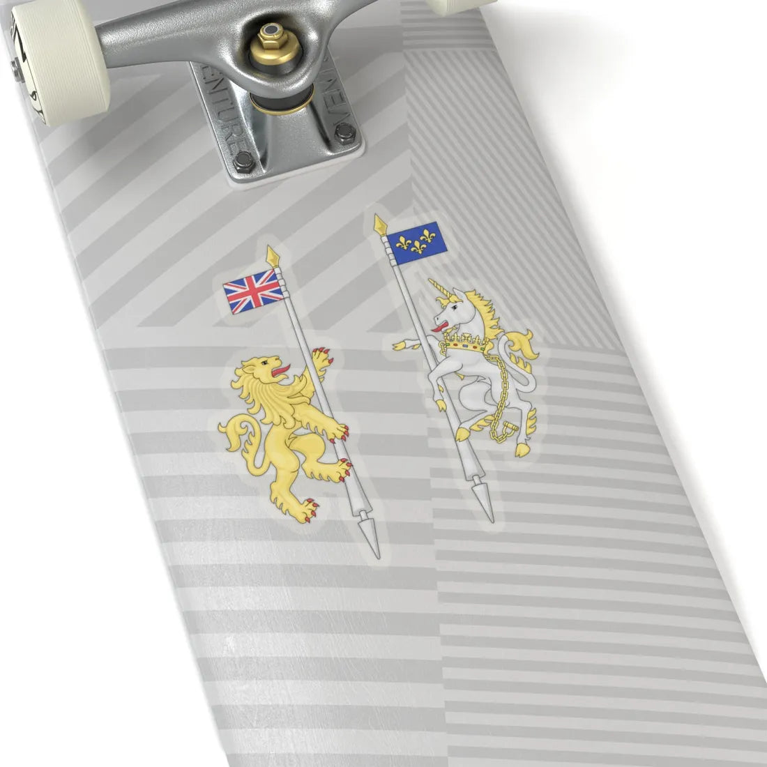 Supporters from the coat of arms of Canada - STICKER Vinyl Kiss-Cut Decal - The Sticker Space