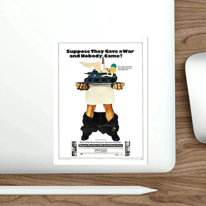 Suppose They Gave a War and Nobody Came 1970 Movie Poster STICKER Vinyl Die-Cut Decal - The Sticker Space