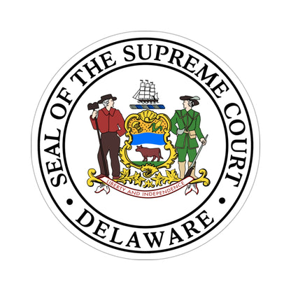 Supreme Court of Delaware STICKER Vinyl Die-Cut Decal-3 Inch-The Sticker Space