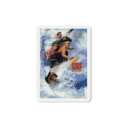 Surf Ninjas 1993 Movie Poster Die-Cut Magnet-5" x 5"-The Sticker Space