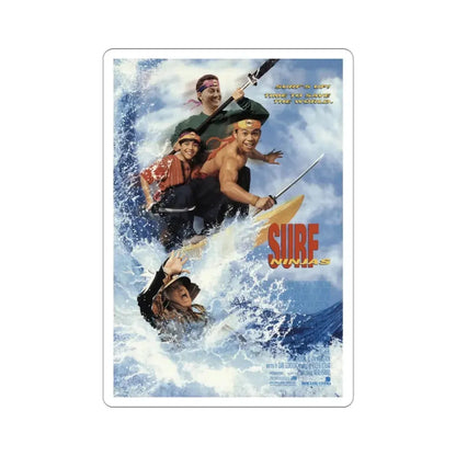 Surf Ninjas 1993 Movie Poster STICKER Vinyl Die-Cut Decal 3 Inch - The Sticker Space