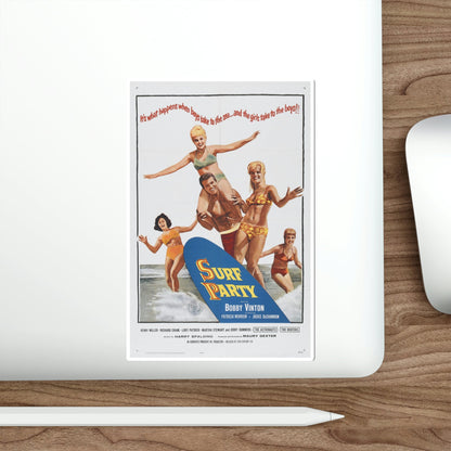 Surf Party 1964 Movie Poster STICKER Vinyl Die-Cut Decal-The Sticker Space