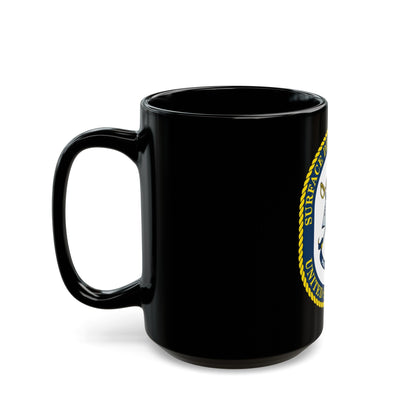 Surface DIV 11 USN (U.S. Navy) Black Coffee Mug-The Sticker Space