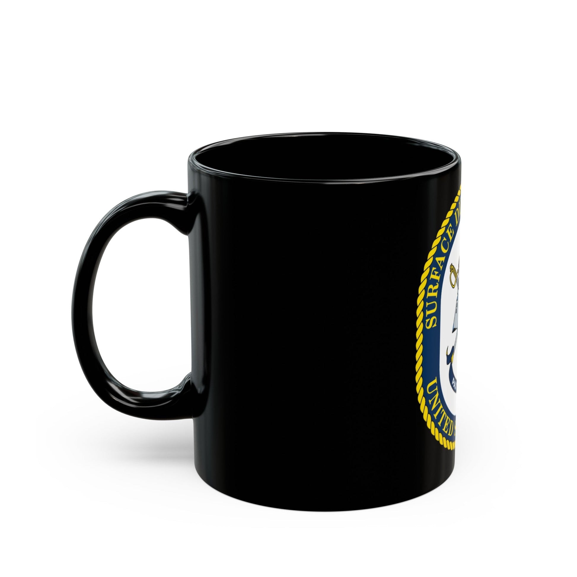 Surface DIV 11 USN (U.S. Navy) Black Coffee Mug-The Sticker Space