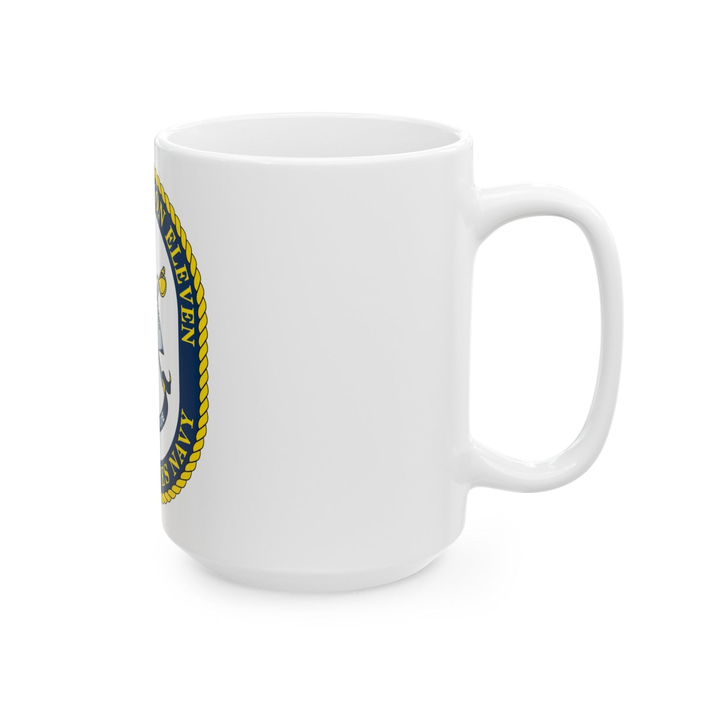 Surface DIV 11 USN (U.S. Navy) White Coffee Mug-The Sticker Space