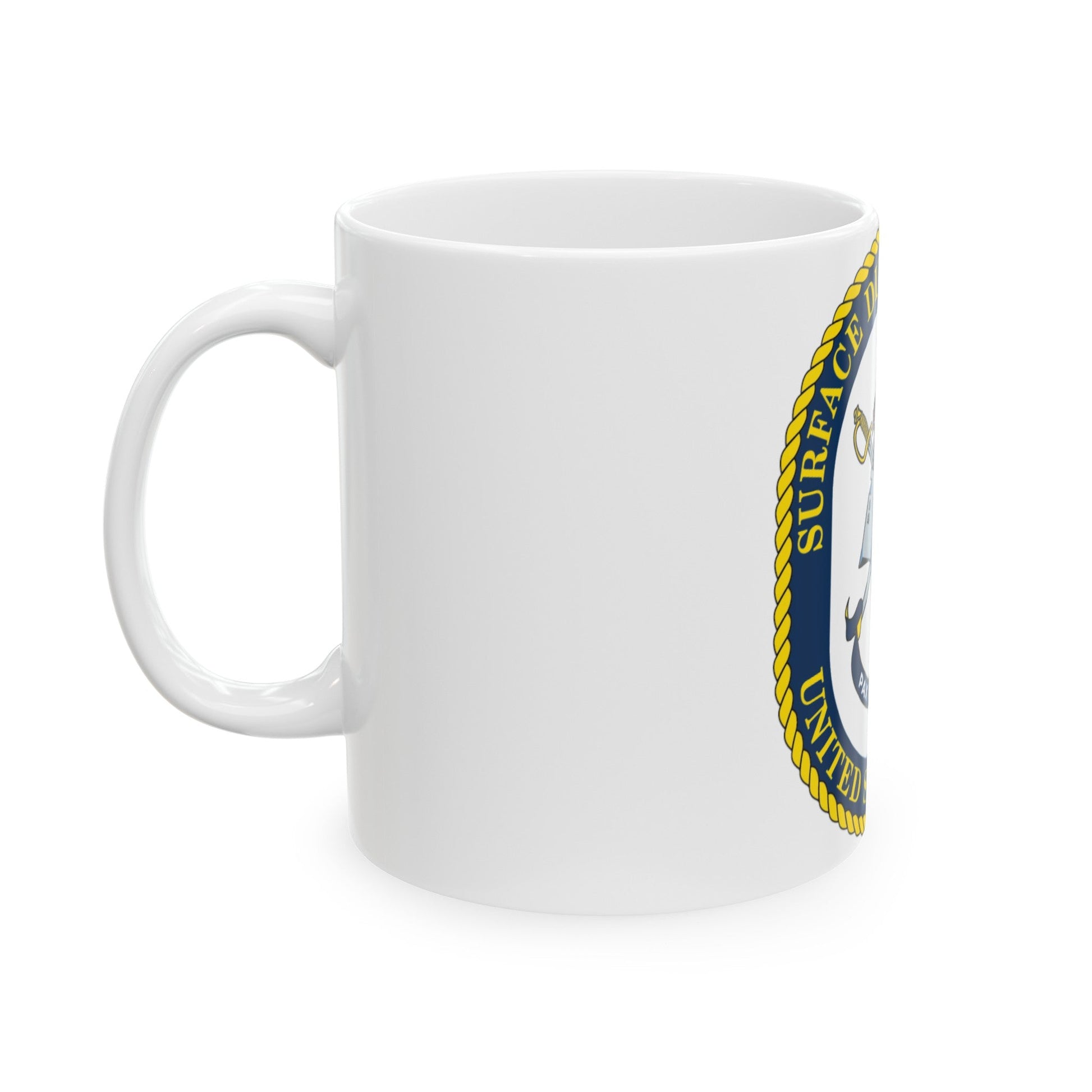 Surface DIV 11 USN (U.S. Navy) White Coffee Mug-The Sticker Space