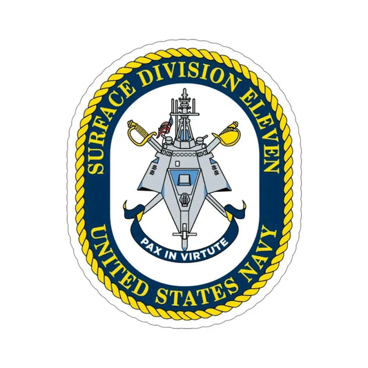 Surface DIV 11 USN (U.S. Navy) STICKER Vinyl Die-Cut Decal 6 Inch - The Sticker Space