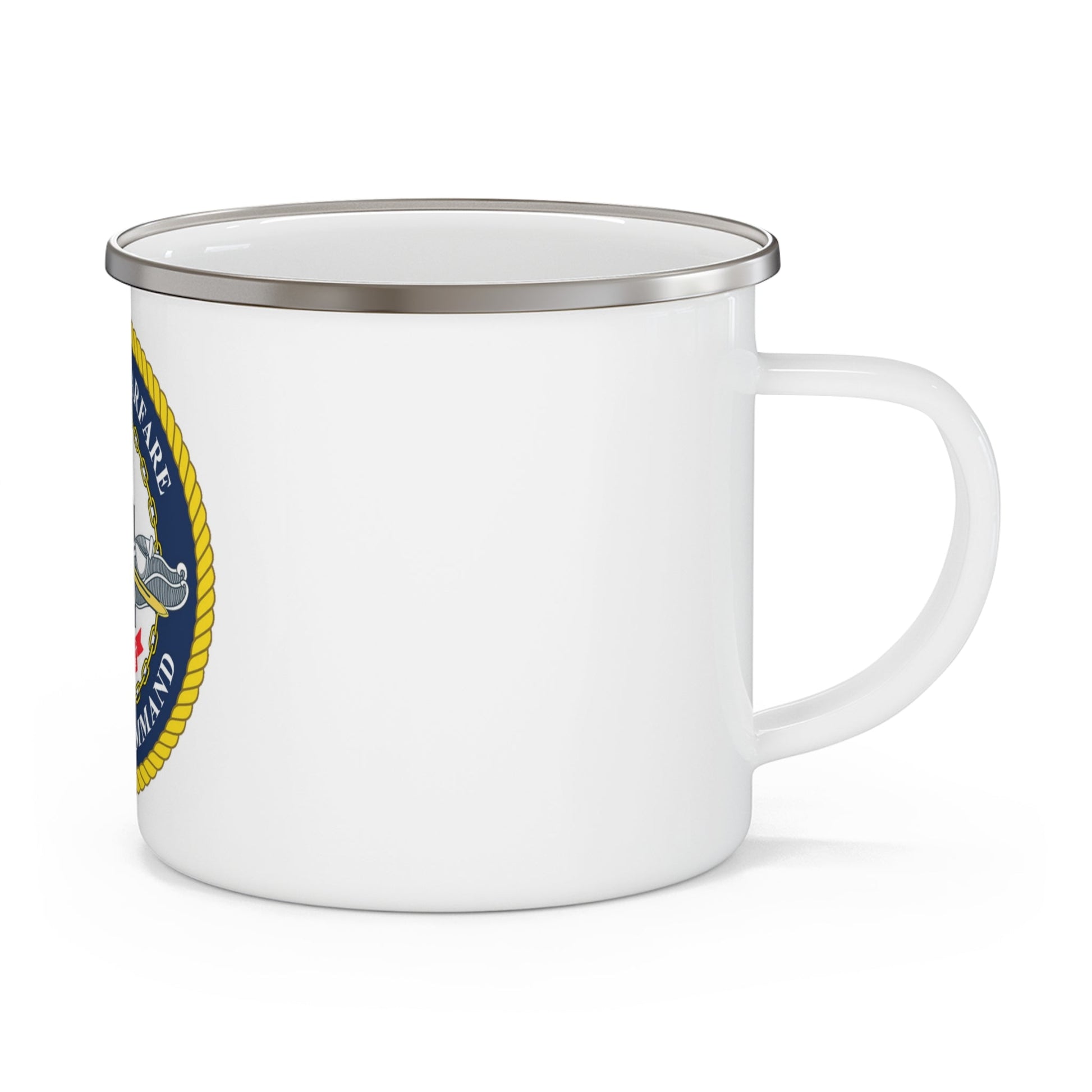 Surface Warfare Schools Command (U.S. Navy) Enamel Mug 12oz-12oz-The Sticker Space