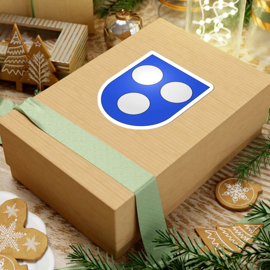 Surpierre-coat of arms (Switzerland) (Coat of Arms) STICKER Vinyl Kiss-Cut Decal - The Sticker Space