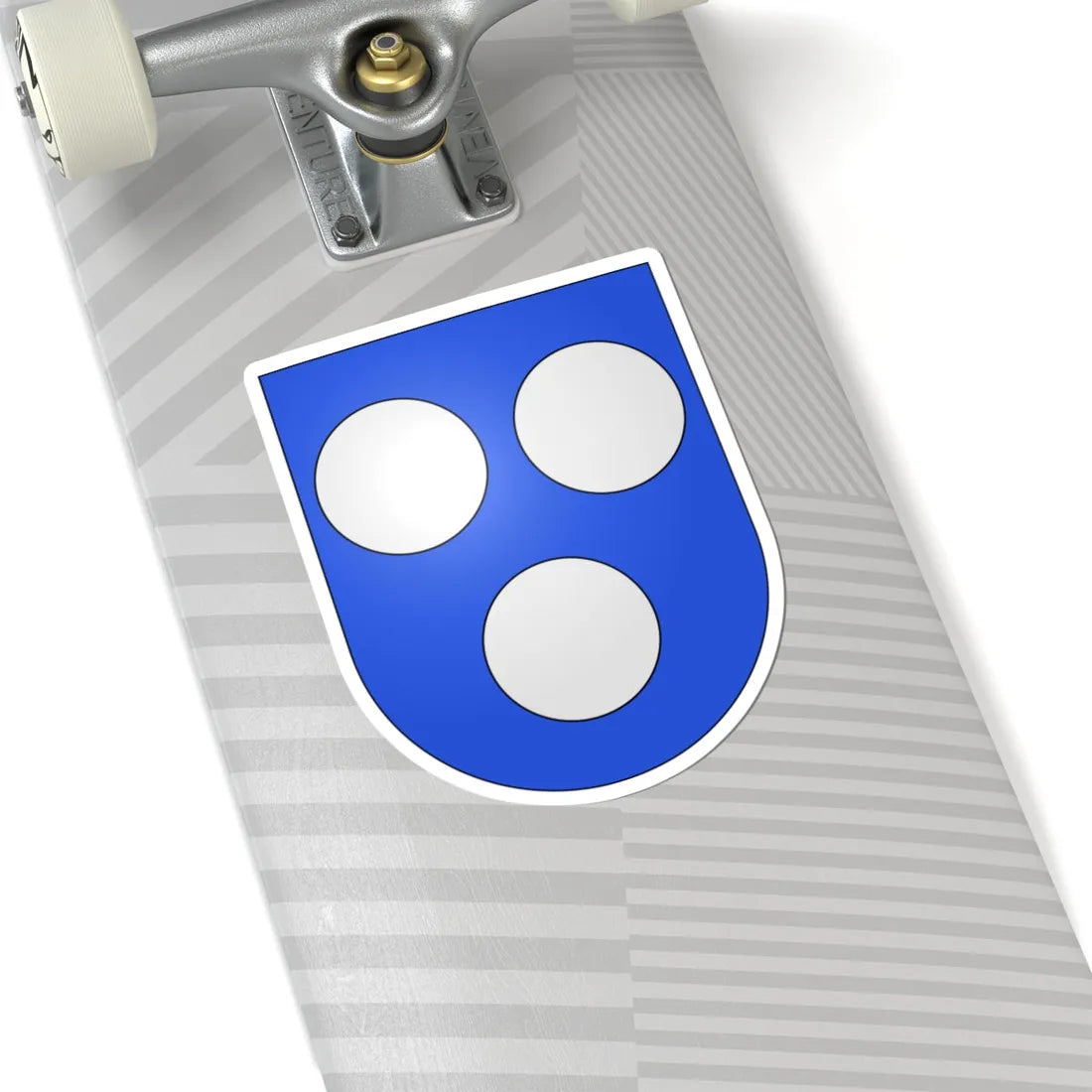 Surpierre-coat of arms (Switzerland) (Coat of Arms) STICKER Vinyl Kiss-Cut Decal - The Sticker Space