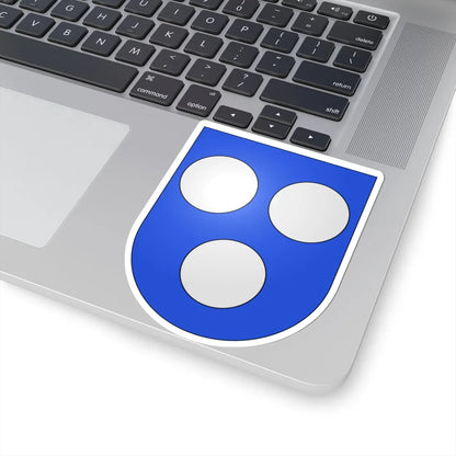 Surpierre-coat of arms (Switzerland) (Coat of Arms) STICKER Vinyl Kiss-Cut Decal - The Sticker Space