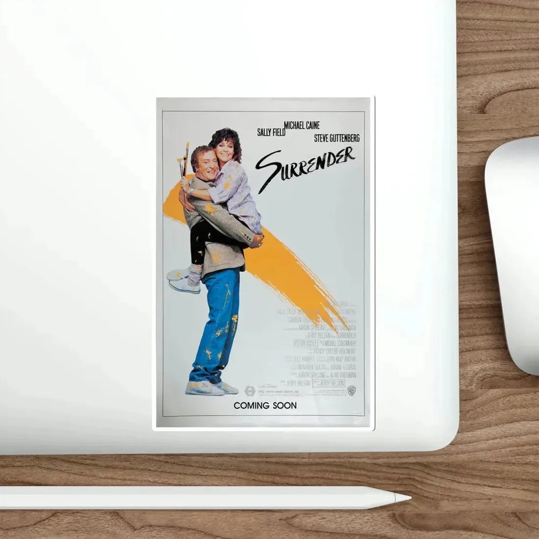 Surrender 1987 Movie Poster STICKER Vinyl Die-Cut Decal - The Sticker Space