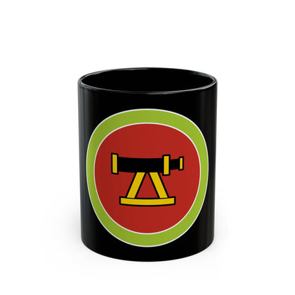 Surveying (Boy Scout Merit Badge) Black Coffee Mug-11oz-The Sticker Space